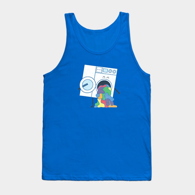 Laundry Day Tank Top by HandsOffMyDinosaur